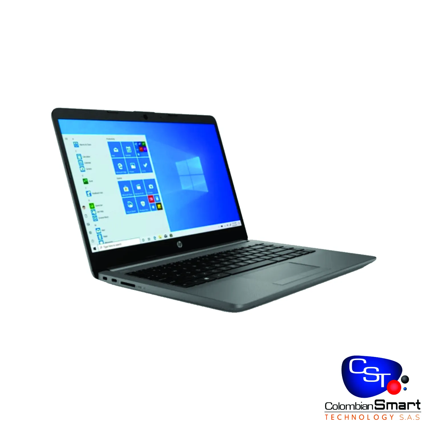 Portátil Laptop Hp Pentium Gold 6405, 4Gb Ram, 128Gb Ssd, 14", Gris